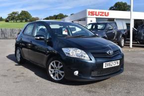 TOYOTA AURIS 2012 (62) at Madeley Heath Motors Newcastle-under-Lyme