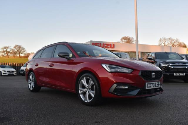 SEAT Leon 1.5 TSI EVO FR Euro 6 (s/s) 5dr Estate Petrol Red