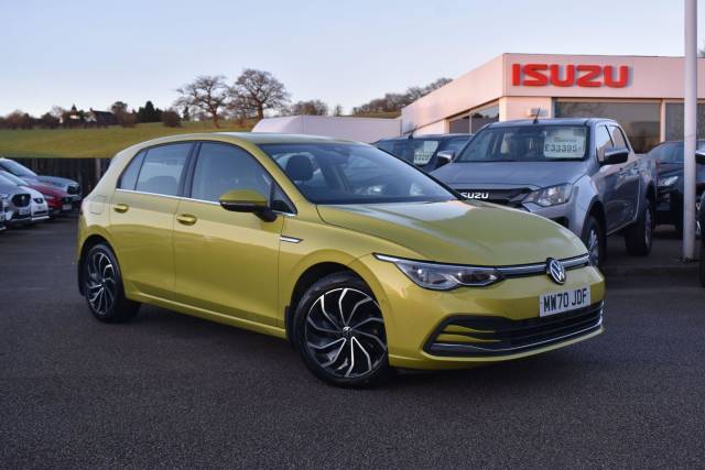 Volkswagen Golf 2.0 TDI Style DSG Euro 6 (s/s) 5dr Hatchback Diesel LIME YELLOW